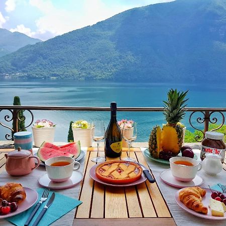 Fabulous View On The Lake Valsolda Exterior foto